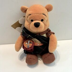 Disney UK 2001 “Highland Pooh” Winnie in Scots Kilt